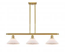 Innovations Lighting 516-3I-SG-G131 - Orwell - 3 Light - 36 inch - Satin Gold - Stem hung - Island Light
