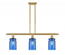 Innovations Lighting 516-3I-SG-G352-BL - Candor 3 Light Island Light