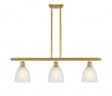 Innovations Lighting 516-3I-SG-G381 - Castile - 3 Light - 36 inch - Satin Gold - Stem hung - Island Light