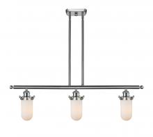 Innovations Lighting 516-3I-SN-CE231-W - Kingsbury - 3 Light - 36 inch - Brushed Satin Nickel - Stem hung - Island Light