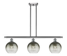 Innovations Lighting 516-3I-SN-G483-8SL - Brookhaven Globe - 3 Light - 36 inch - Brushed Satin Nickel - Stem Hung - Island Light