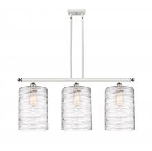 Innovations Lighting 516-3I-WPC-G1113-L - Cobbleskill - 3 Light - 36 inch - White Polished Chrome - Stem hung - Island Light