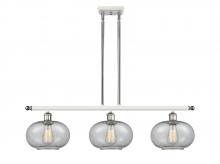Innovations Lighting 516-3I-WPC-G247 - Gorham - 3 Light - 36 inch - White Polished Chrome - Stem hung - Island Light