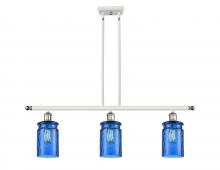 Innovations Lighting 516-3I-WPC-G352-BL - Candor 3 Light Island Light