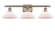 Innovations Lighting 516-3W-AB-G131 - Orwell - 3 Light - 28 inch - Antique Brass - Bath Vanity Light