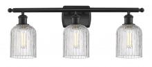 Innovations Lighting 516-3W-BK-G559-5CL - Bridal Veil - 3 Light - 25 inch - Matte Black - Bath Vanity Light