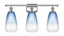 Innovations Lighting 516-3W-PN-G480-6SB - Brookhaven Almond - 3 Light - 26 inch - Polished Nickel - Bath Vanity Light
