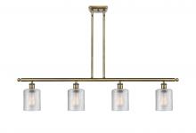 Innovations Lighting 516-4I-AB-G112 - Cobbleskill - 4 Light - 48 inch - Antique Brass - Stem hung - Island Light