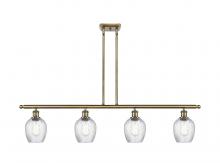 Innovations Lighting 516-4I-AB-G292 - Salina - 4 Light - 48 inch - Antique Brass - Stem hung - Island Light