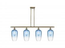 Innovations Lighting 516-4I-AB-G484-7SB - Brookhaven Flute - 4 Light - 48 inch - Antique Brass - Stem Hung - Island Light