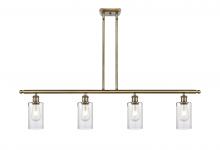 Innovations Lighting 516-4I-AB-G804 - Clymer - 4 Light - 48 inch - Antique Brass - Stem hung - Island Light
