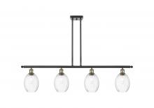 Innovations Lighting 516-4I-BAB-G459-6CL - Preston Bulb - 4 Light - 48 inch - Black Antique Brass - Stem Hung - Island Light