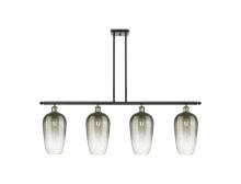 Innovations Lighting 516-4I-BAB-G484-7SL - Brookhaven Flute - 4 Light - 48 inch - Black Antique Brass - Stem Hung - Island Light