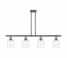 Innovations Lighting 516-4I-BAB-G558-6CL - Bella - 4 Light - 48 inch - Black Antique Brass - Stem hung - Island Light