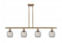 Innovations Lighting 516-4I-BB-G104 - Belfast - 4 Light - 48 inch - Brushed Brass - Stem hung - Island Light