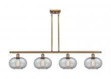 Innovations Lighting 516-4I-BB-G247 - Gorham - 4 Light - 48 inch - Brushed Brass - Stem hung - Island Light