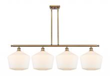 Innovations Lighting 516-4I-BB-G651-12 - Cindyrella - 4 Light - 50 inch - Brushed Brass - Stem hung - Island Light