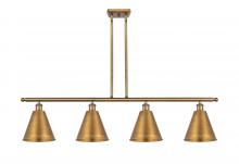 Innovations Lighting 516-4I-BB-MBC-8-BB - Berkshire - 4 Light - 48 inch - Brushed Brass - Stem hung - Island Light