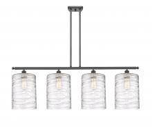 Innovations Lighting 516-4I-BK-G1113-L - Cobbleskill - 4 Light - 48 inch - Matte Black - Stem hung - Island Light