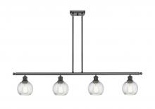 Innovations Lighting 516-4I-BK-G1214-6 - Small Twisted Swirl 4 Light Island Light part of the Ballston Collection