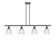 Innovations Lighting 516-4I-BK-G382 - Castile - 4 Light - 48 inch - Matte Black - Stem hung - Island Light