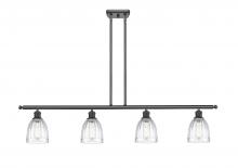Innovations Lighting 516-4I-BK-G442 - Brookfield - 4 Light - 48 inch - Matte Black - Stem hung - Island Light