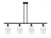 Innovations Lighting 516-4I-BK-G557-6CL - Vaz - 4 Light - 48 inch - Matte Black - Stem hung - Island Light