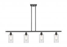 Innovations Lighting 516-4I-BK-G802 - Clymer - 4 Light - 48 inch - Matte Black - Stem hung - Island Light