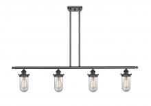 Innovations Lighting 516-4I-OB-CE231-CL - Kingsbury - 4 Light - 48 inch - Oil Rubbed Bronze - Stem hung - Island Light