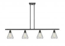 Innovations Lighting 516-4I-OB-G275 - Conesus - 4 Light - 48 inch - Oil Rubbed Bronze - Stem hung - Island Light