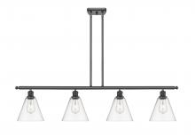 Innovations Lighting 516-4I-OB-GBC-82 - Berkshire - 4 Light - 48 inch - Oil Rubbed Bronze - Stem hung - Island Light