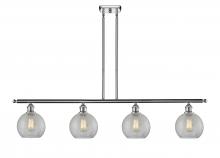 Innovations Lighting 516-4I-PC-G125 - Athens - 4 Light - 48 inch - Polished Chrome - Stem hung - Island Light