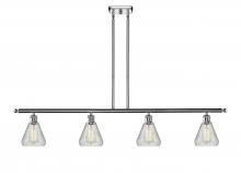 Innovations Lighting 516-4I-PC-G275 - Conesus - 4 Light - 48 inch - Polished Chrome - Stem hung - Island Light
