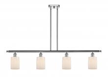 Innovations Lighting 516-4I-PC-G341 - Hadley - 4 Light - 48 inch - Polished Chrome - Stem hung - Island Light