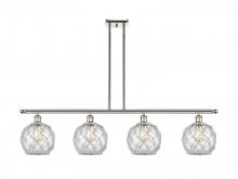 Innovations Lighting 516-4I-PN-G122-8RW - Farmhouse Rope - 4 Light - 48 inch - Polished Nickel - Stem hung - Island Light