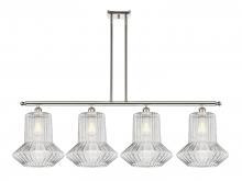 Innovations Lighting 516-4I-PN-G212 - Springwater - 4 Light - 50 inch - Polished Nickel - Stem hung - Island Light