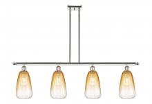 Innovations Lighting 516-4I-PN-G480-6AM - Brookhaven Almond - 4 Light - 48 inch - Polished Nickel - Stem Hung - Island Light