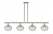 Innovations Lighting 516-4I-PN-G555-8CL - Ithaca - 4 Light - 48 inch - Polished Nickel - Stem hung - Island Light