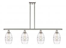 Innovations Lighting 516-4I-PN-G557-6CL - Vaz - 4 Light - 48 inch - Polished Nickel - Stem hung - Island Light