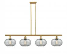 Innovations Lighting 516-4I-SG-G247 - Gorham - 4 Light - 48 inch - Satin Gold - Stem hung - Island Light