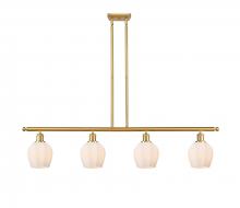 Innovations Lighting 516-4I-SG-G461-6 - Norfolk - 4 Light - 48 inch - Satin Gold - Stem hung - Island Light
