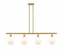 Innovations Lighting 516-4I-SG-G651-6 - Cindyrella - 4 Light - 48 inch - Satin Gold - Stem hung - Island Light