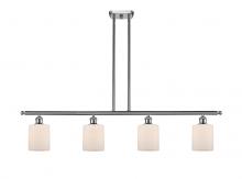 Innovations Lighting 516-4I-SN-G111 - Cobbleskill - 4 Light - 48 inch - Brushed Satin Nickel - Stem hung - Island Light