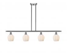 Innovations Lighting 516-4I-SN-G461-6 - Norfolk - 4 Light - 48 inch - Brushed Satin Nickel - Stem hung - Island Light