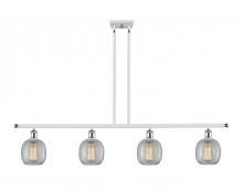 Innovations Lighting 516-4I-WPC-G105 - Belfast - 4 Light - 48 inch - White Polished Chrome - Stem hung - Island Light