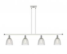 Innovations Lighting 516-4I-WPC-G382 - Castile - 4 Light - 48 inch - White Polished Chrome - Stem hung - Island Light