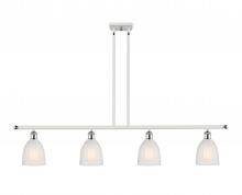 Innovations Lighting 516-4I-WPC-G441 - Brookfield - 4 Light - 48 inch - White Polished Chrome - Stem hung - Island Light