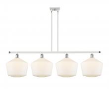 Innovations Lighting 516-4I-WPC-G651-12 - Cindyrella - 4 Light - 50 inch - White Polished Chrome - Stem hung - Island Light