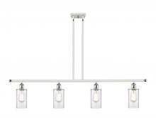 Innovations Lighting 516-4I-WPC-G802 - Clymer - 4 Light - 48 inch - White Polished Chrome - Stem hung - Island Light