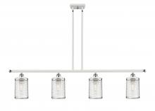 Innovations Lighting 516-4I-WPC-M18-PC - Nestbrook - 4 Light - 48 inch - White Polished Chrome - Multi Pendant